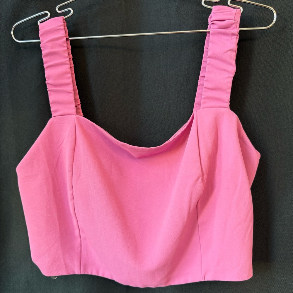 HYFVE Pink Crop Top